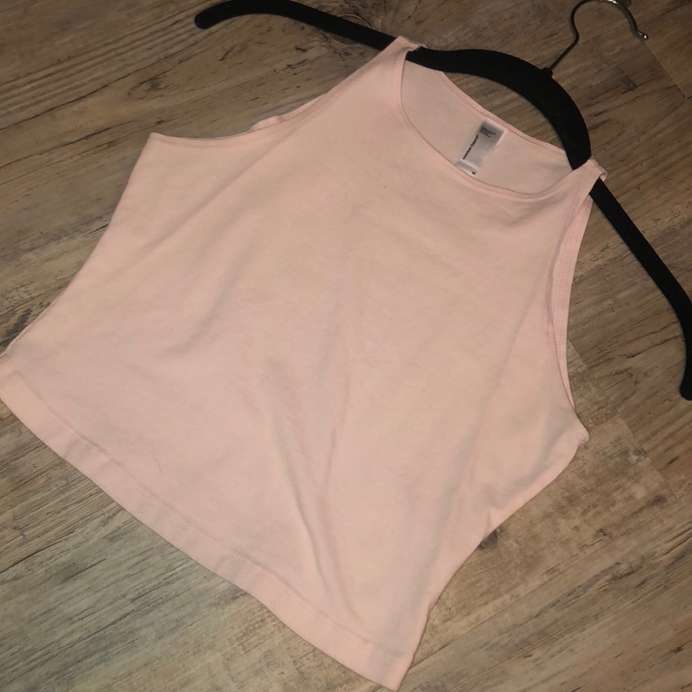 High neck crop top